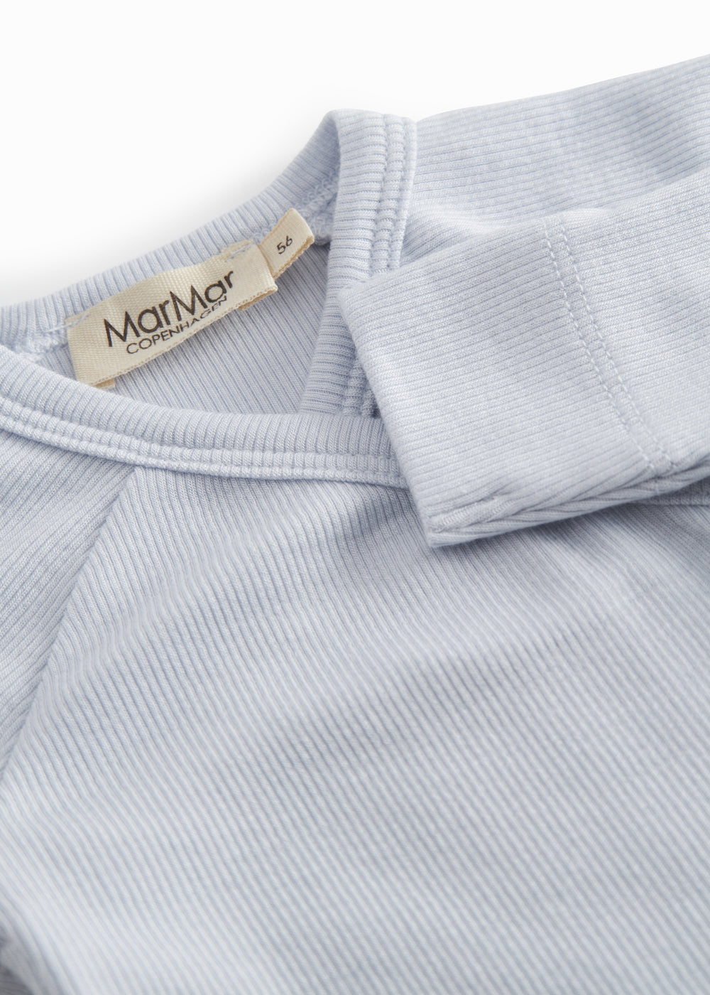 Light blue pants with feet for newborns