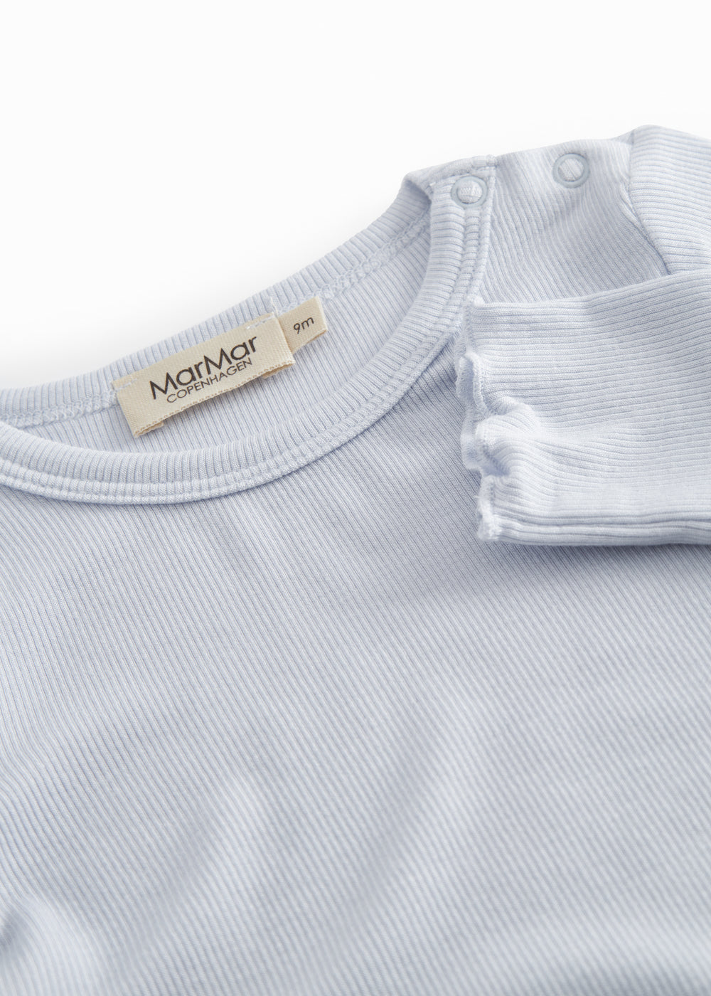 Azure Long-Sleeved Baby Bodystocking