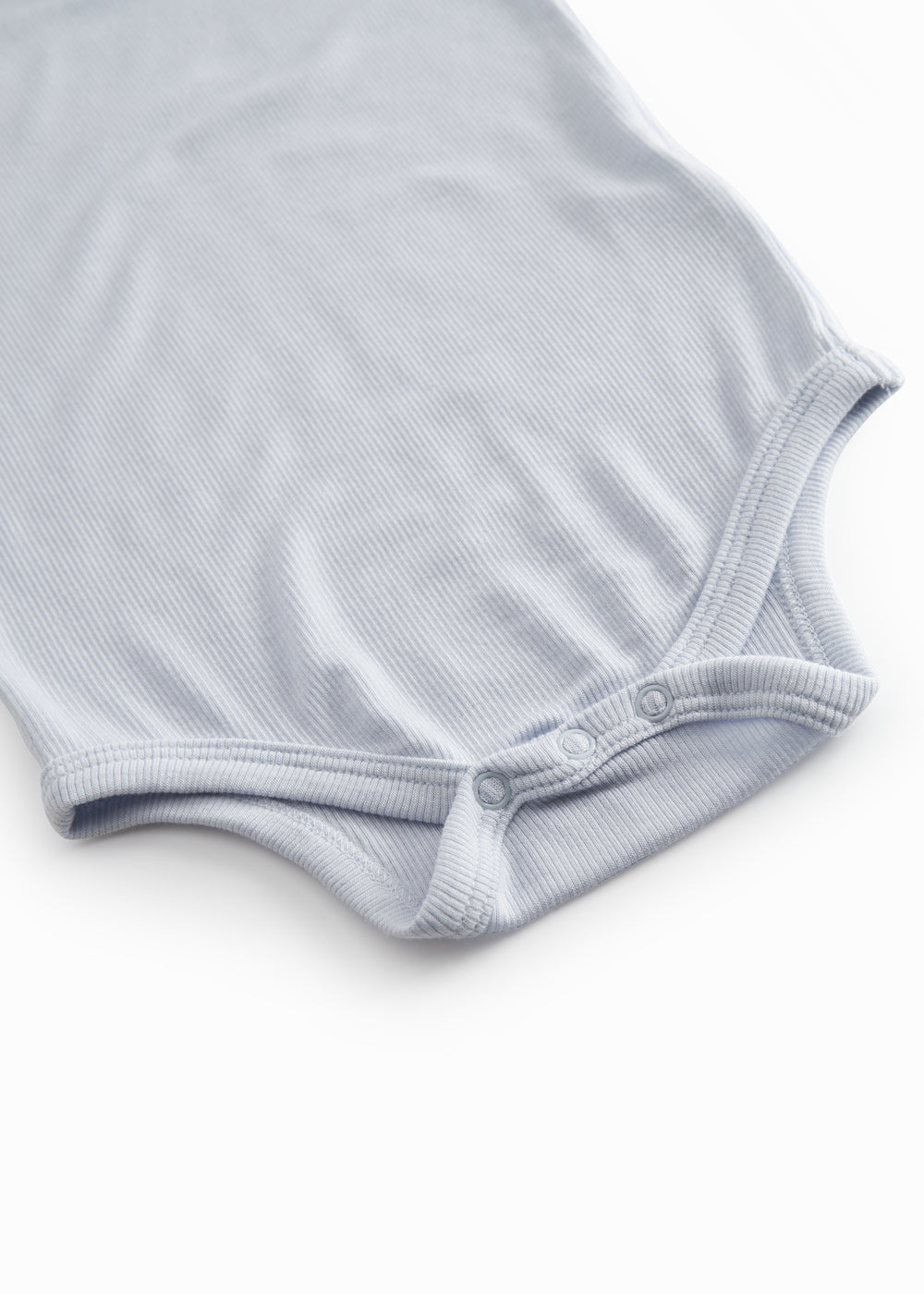 Lyseblå langærmet baby bodystocking