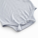 Lyseblå langærmet baby bodystocking