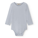Azure Long-Sleeved Baby Bodystocking