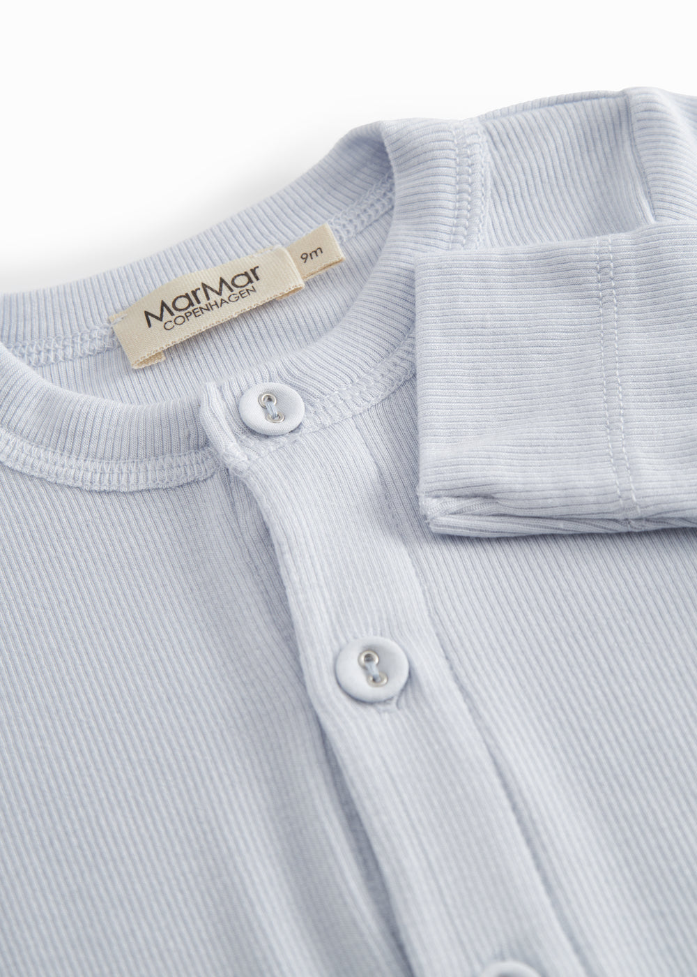 Lysebå baby jacket with a long pole closure