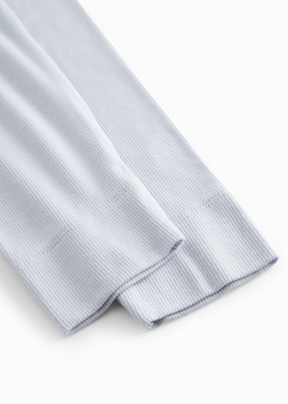 Lyseblå leggings til børn med pyntegylp og knapper