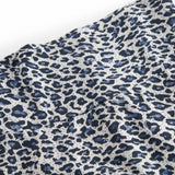 Blue leopard pants for newborns