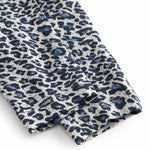 Blue leopard pants for newborns