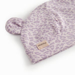 Pink leopard baby hue with ears