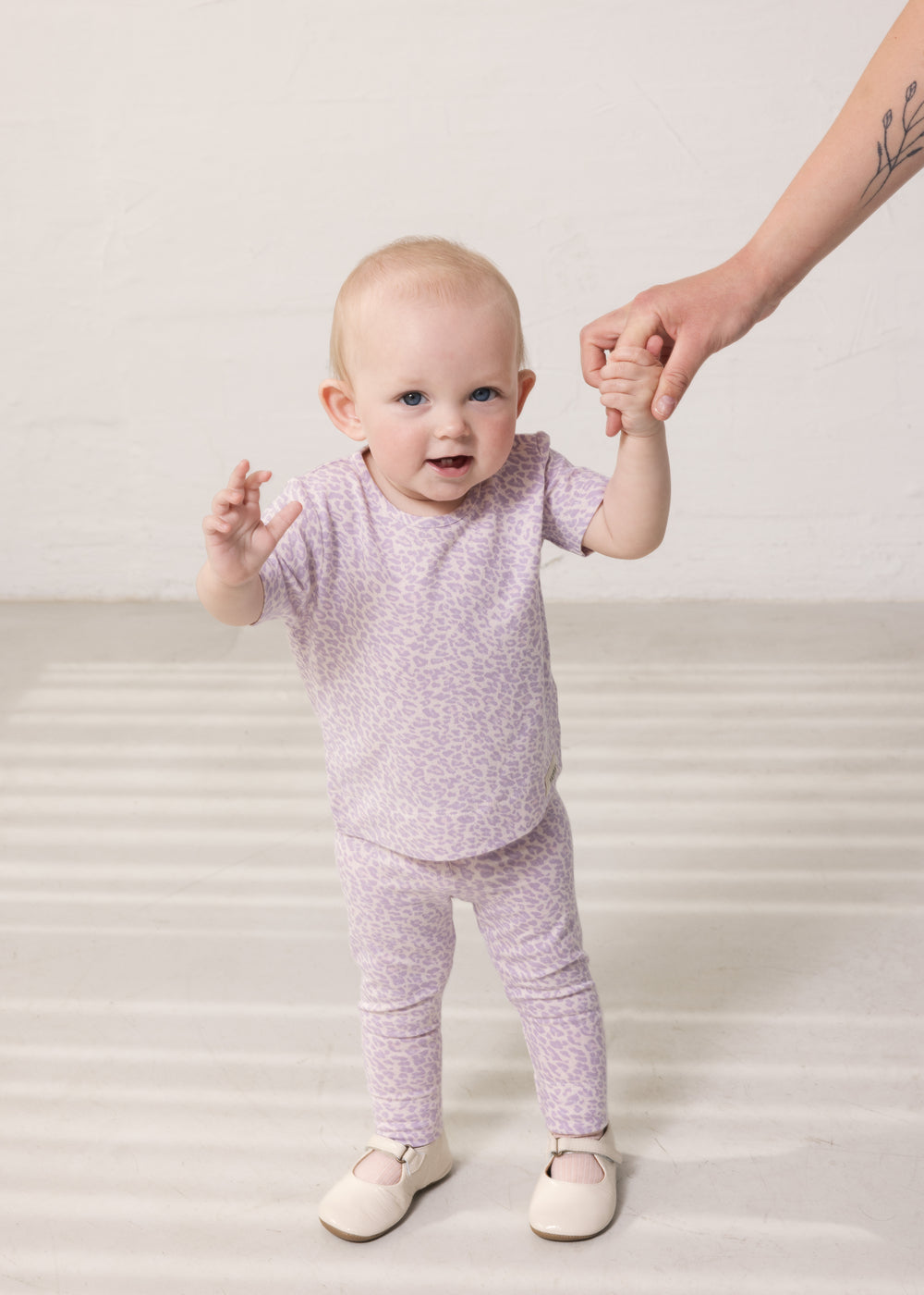 Leo Tee SS - T-shirt, Lilac Leo