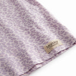 Pink long-sleeved leopard t-shirt for children