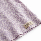 Pink long-sleeved leopard t-shirt for children