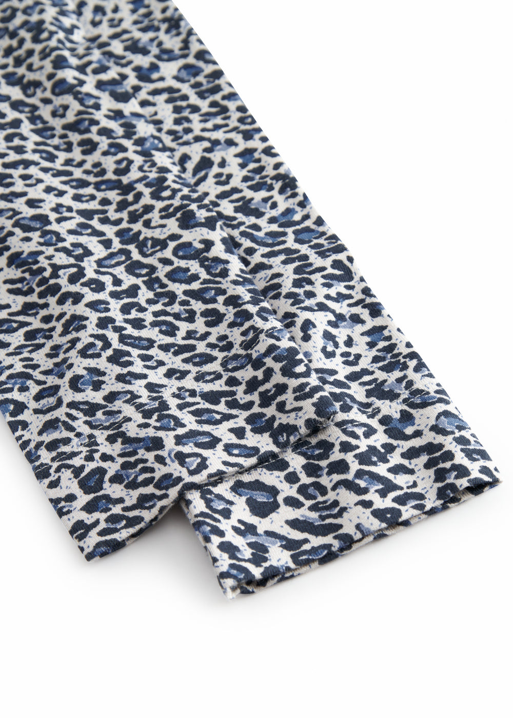 Blue leopard leggings for children