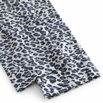 Blue leopard leggings for children