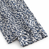 Blue leopard leggings for children