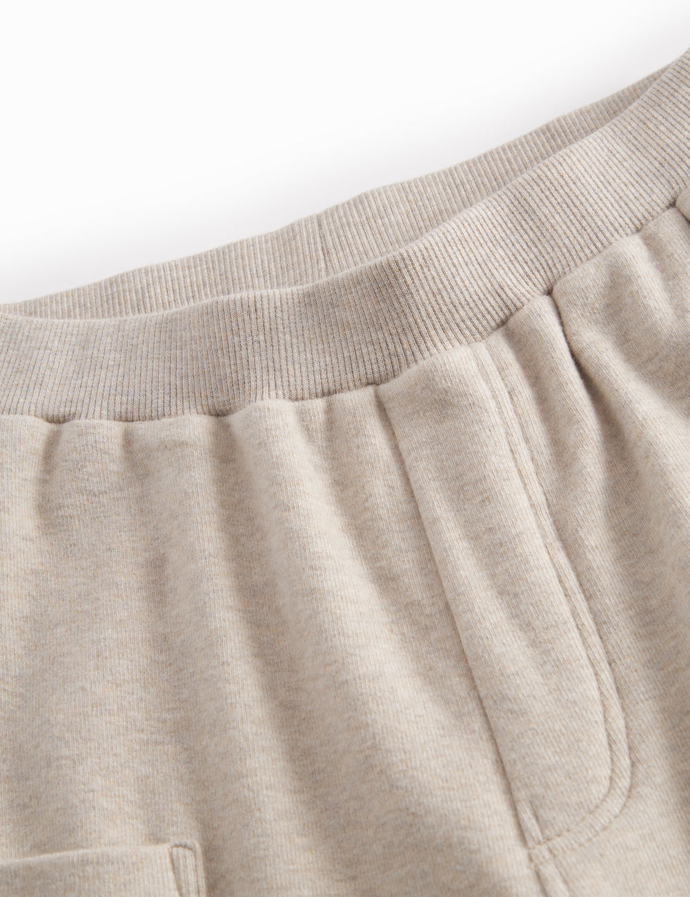 Sweatbukser til børn med lommer og ribkant i talje