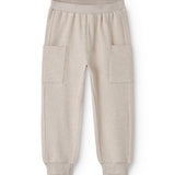 Pelon - Trousers, Beige Melange