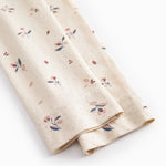 Leggings for children with a floral pattern.