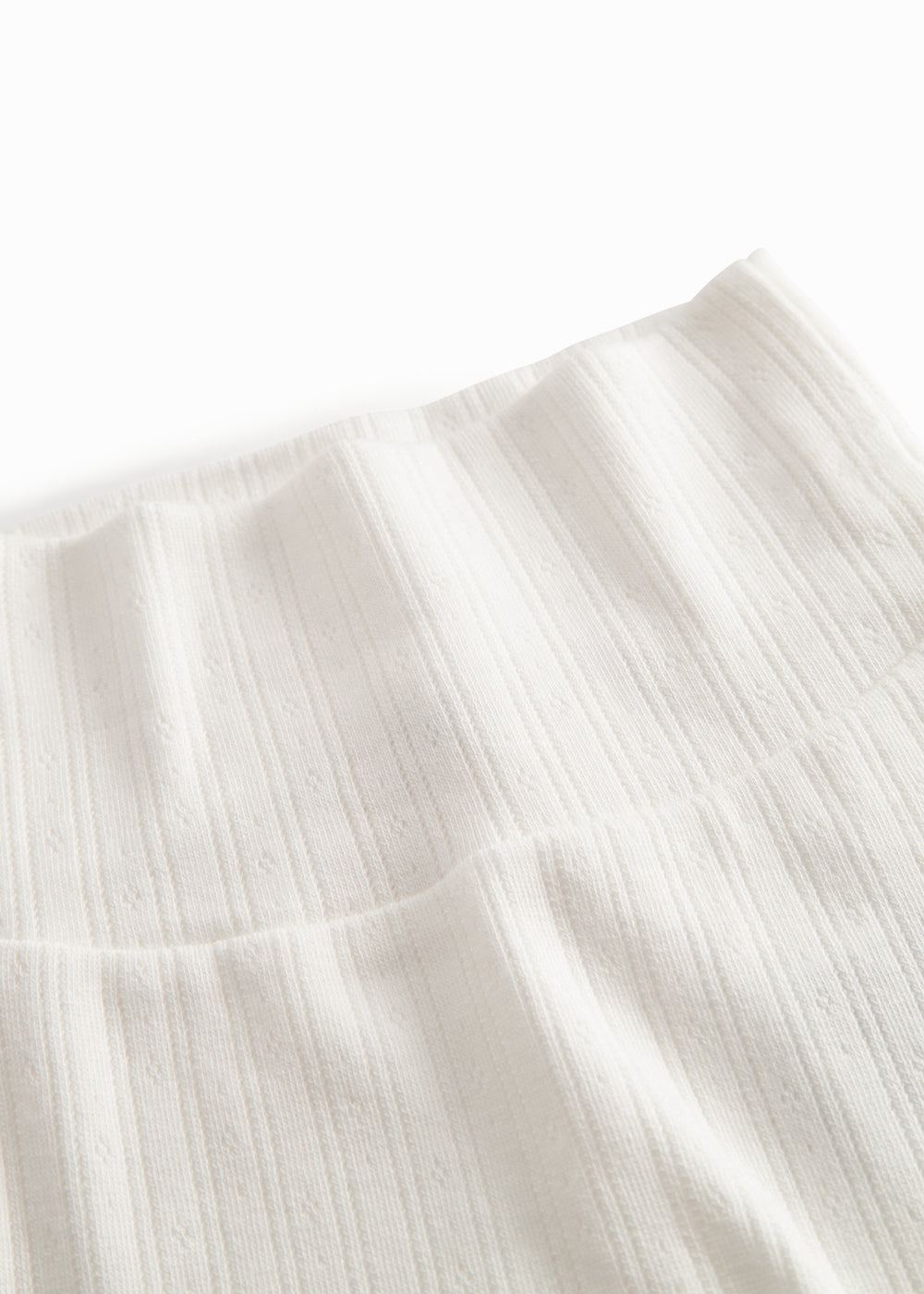 White cotton pants for newborns