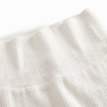 White cotton pants for newborns