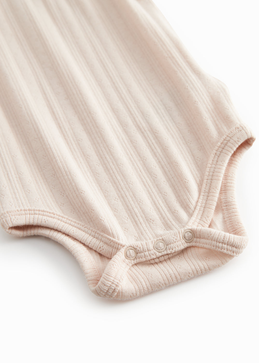 Red baby bodystocking without sleeves with garters