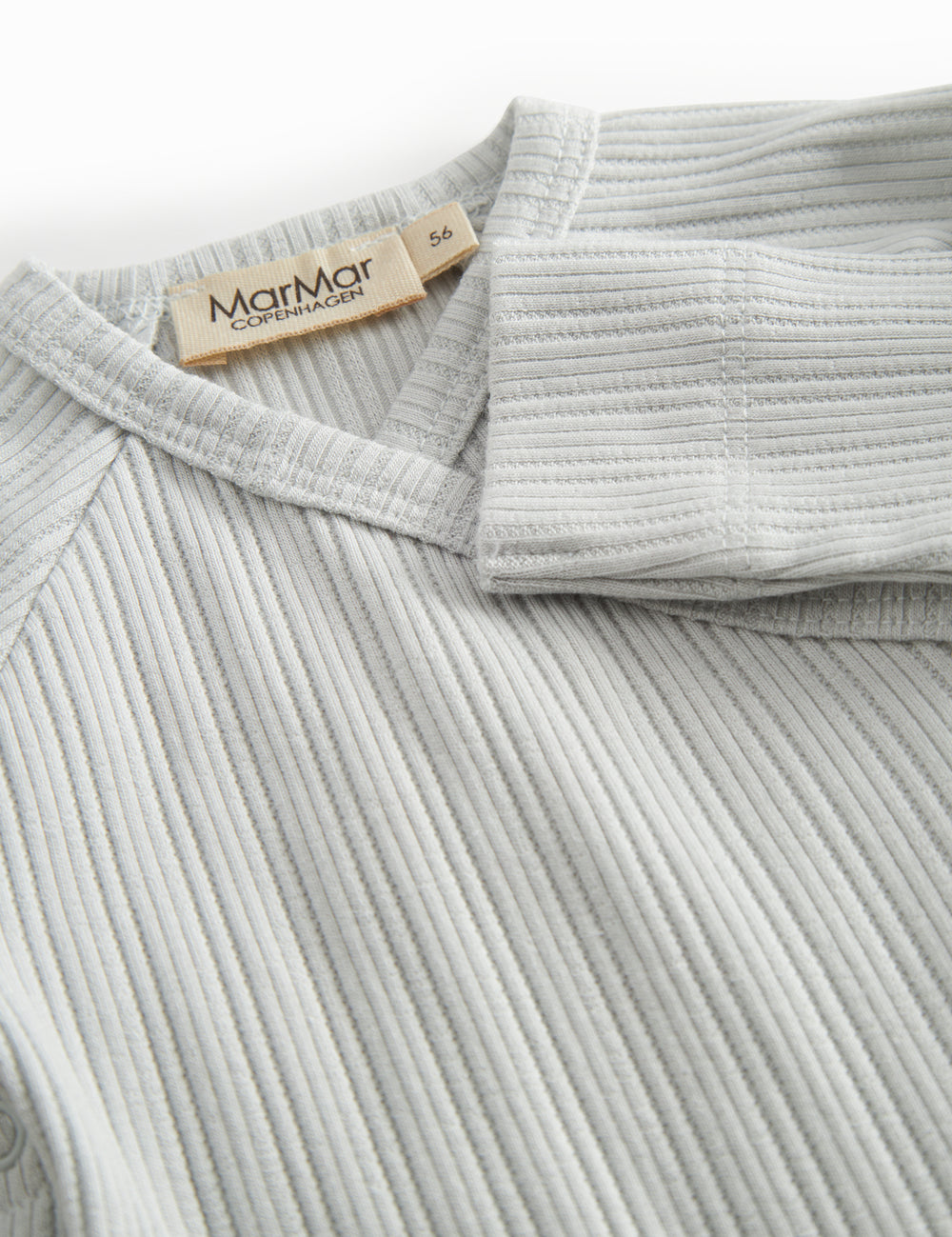 Light green pointelle bodystocking for newborns