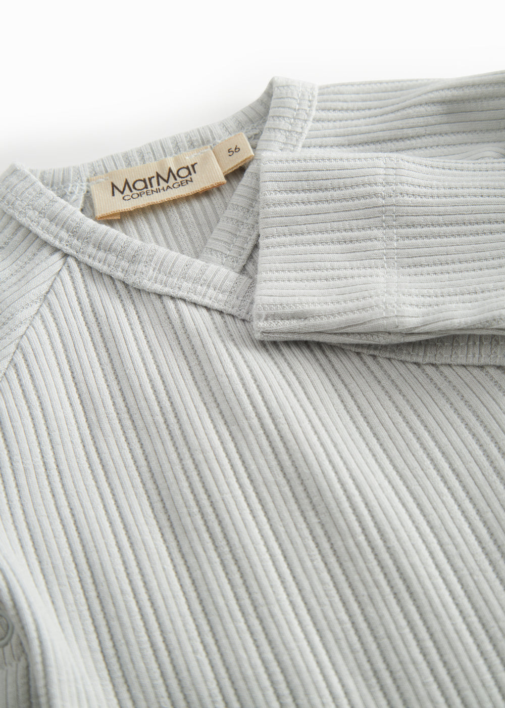 Light green pointelle bodystocking for newborns