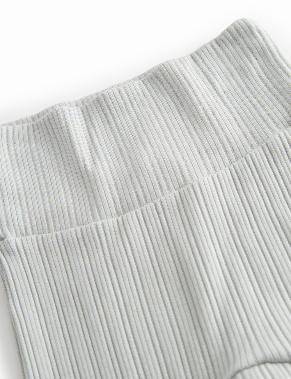 Green pointelle pants for newborns