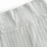 Green pointelle pants for newborns