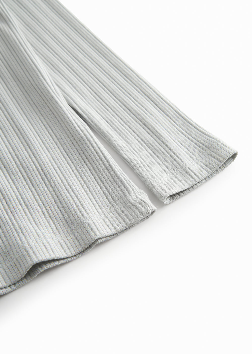 Lime green long-sleeved pointelle t-shirt children