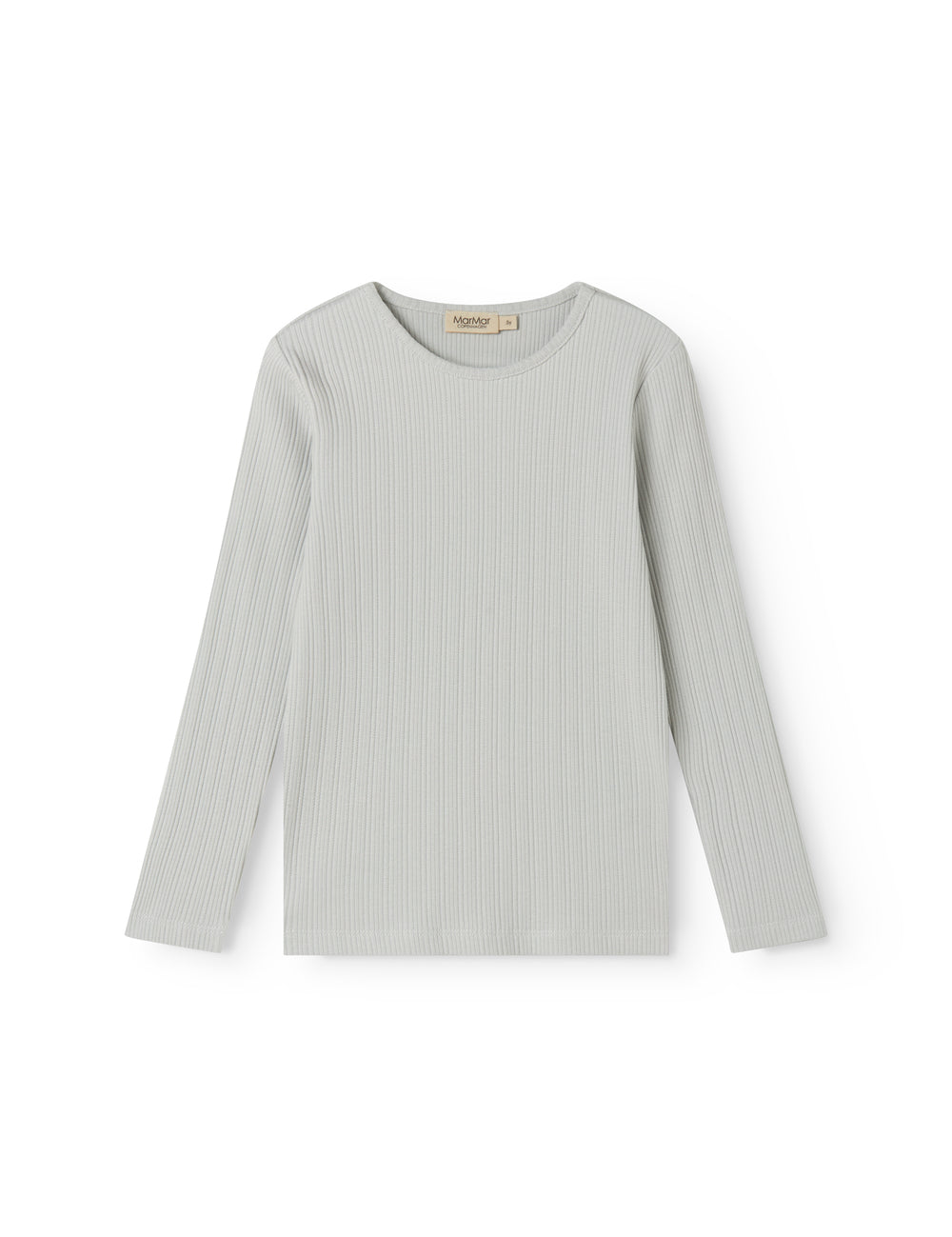 Lime green long-sleeved pointelle t-shirt children