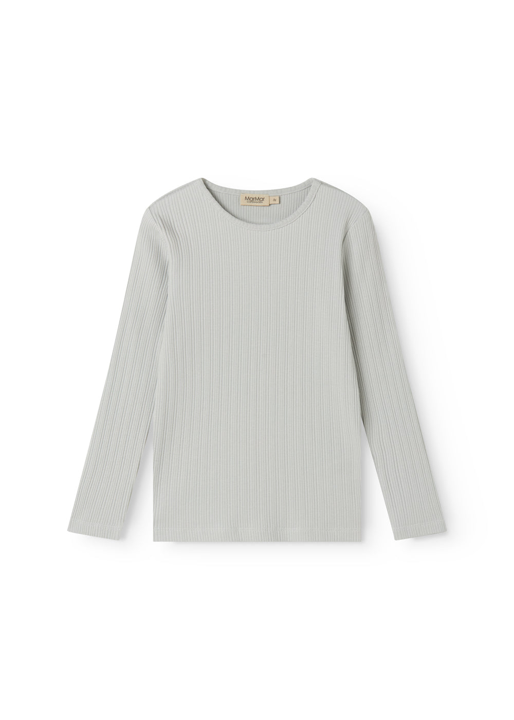 Lime green long-sleeved pointelle t-shirt children