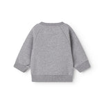 Grå baby sweatshirt til baby med rosa MarMar logo