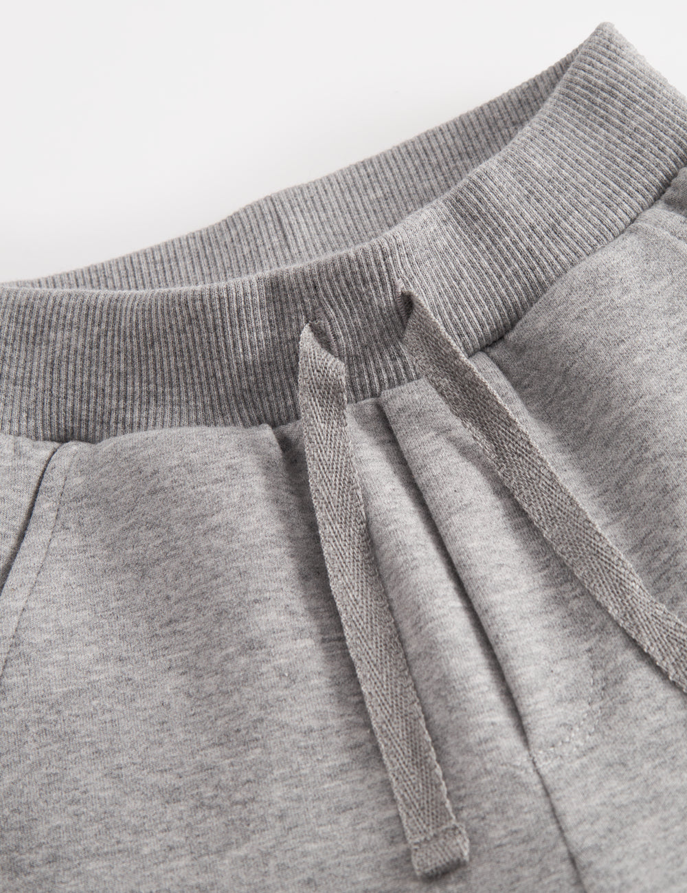 Gray sweatpants for baby with drawstrings and blue MarMar logo