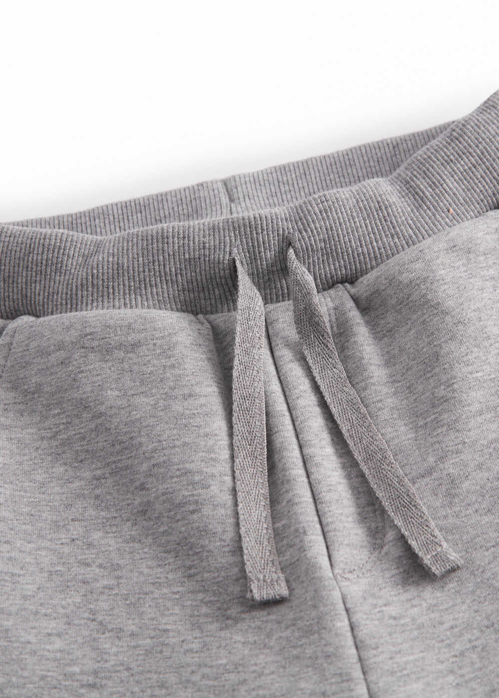 Grå sweat bukser til børn med rosa MarMar logo på lommen og bindebånd