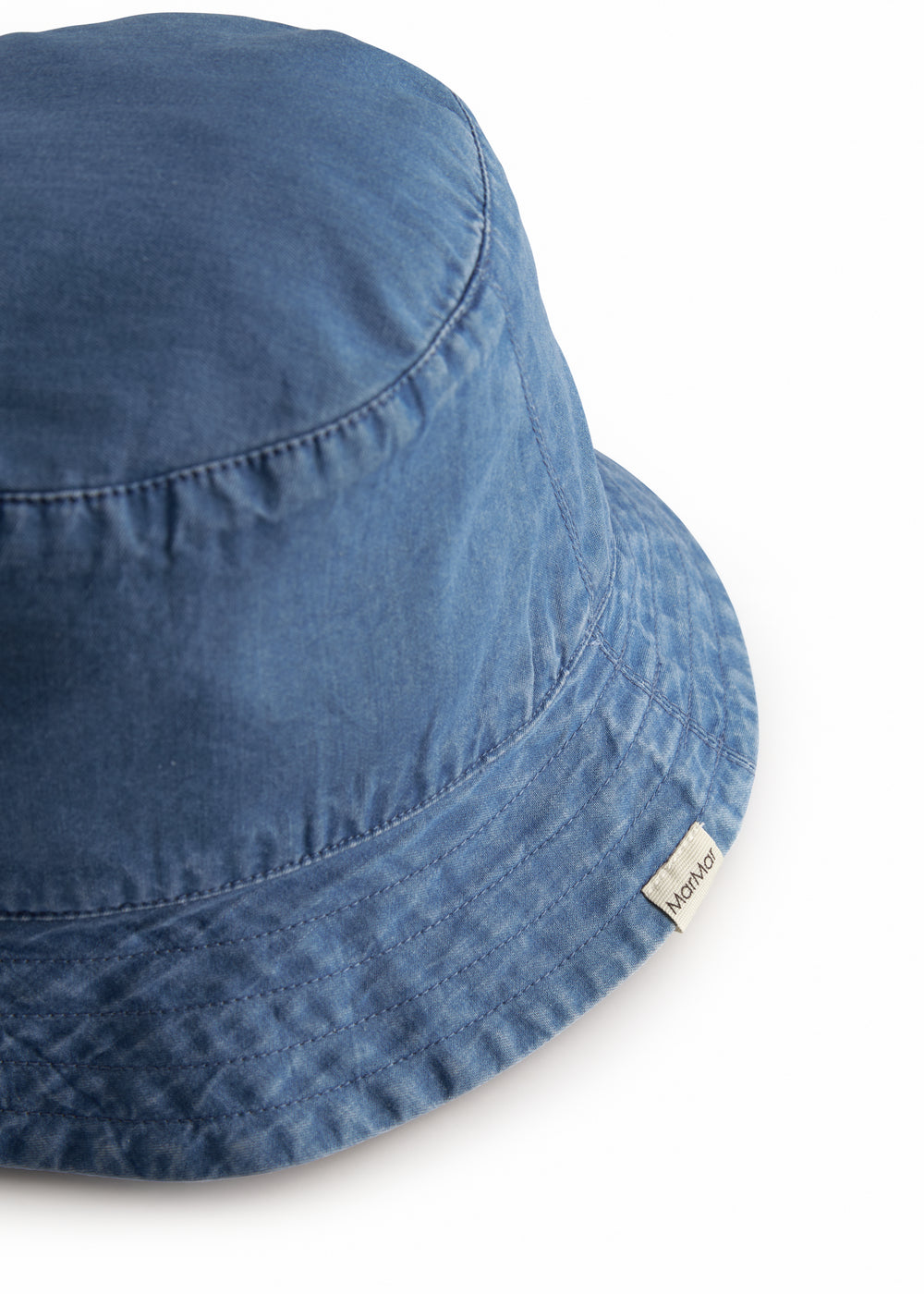 Blue denim cap for children