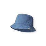Blue denim cap for children
