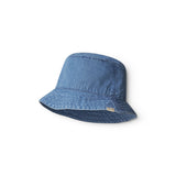 Blue denim cap for children