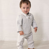 Panto - Pants, Blue Iris Stripe