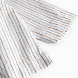 Blue striped shirt with collar and buttons for baby