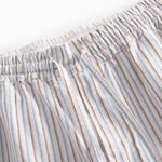 Blåstribet bukser med bindebånd  til børn