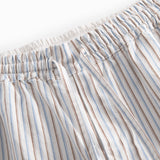 Blåstribet bukser med bindebånd  til børn