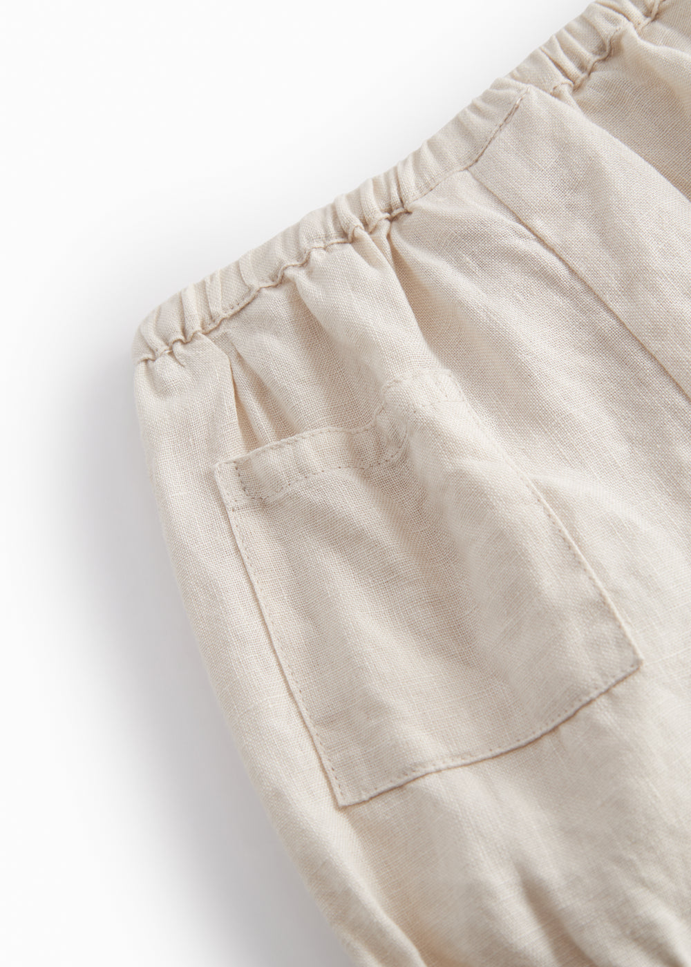Beige shorts/bloomers for baby