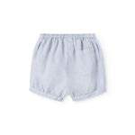 Lyseblå shorts/bloomers til baby