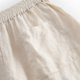 Beige shorts for children