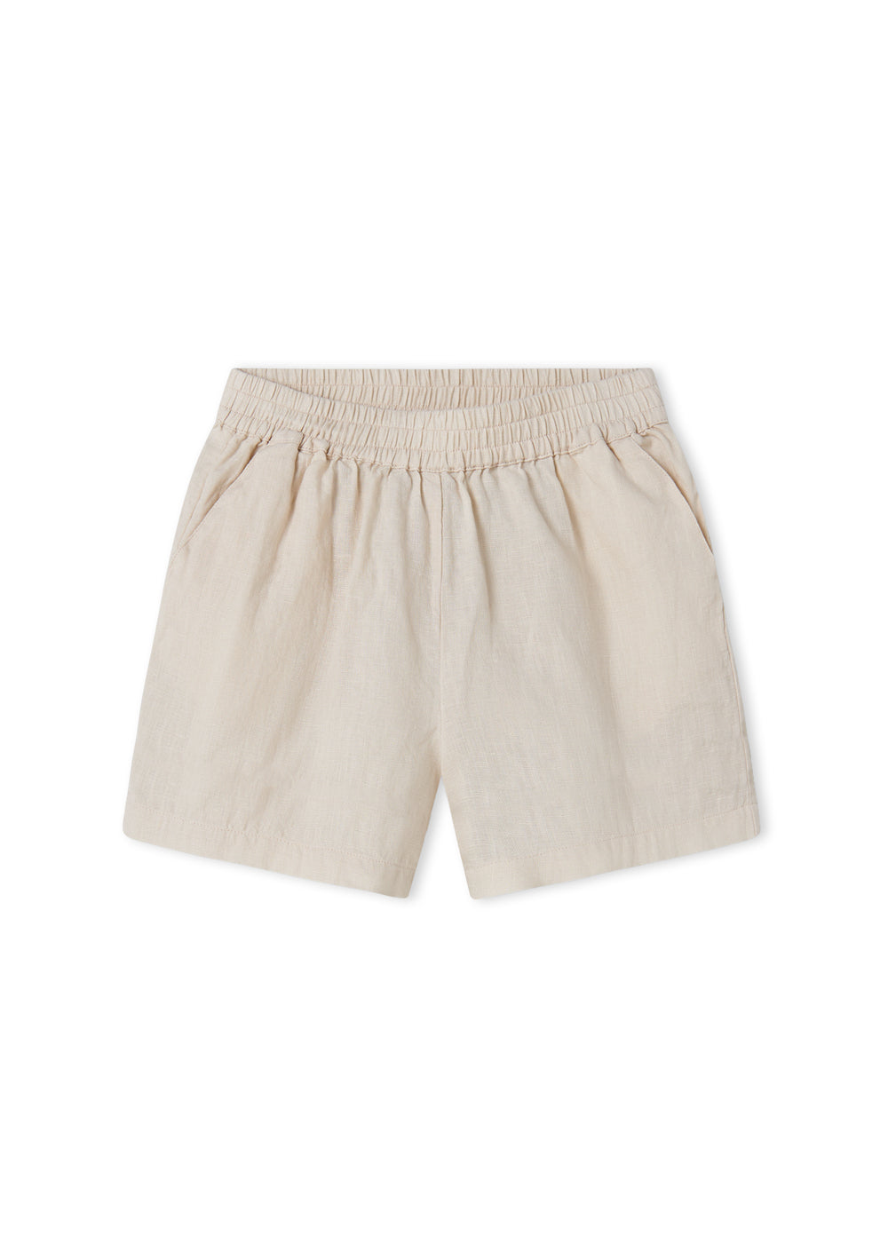 Beige shorts for children