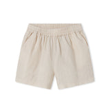 Beige shorts for children