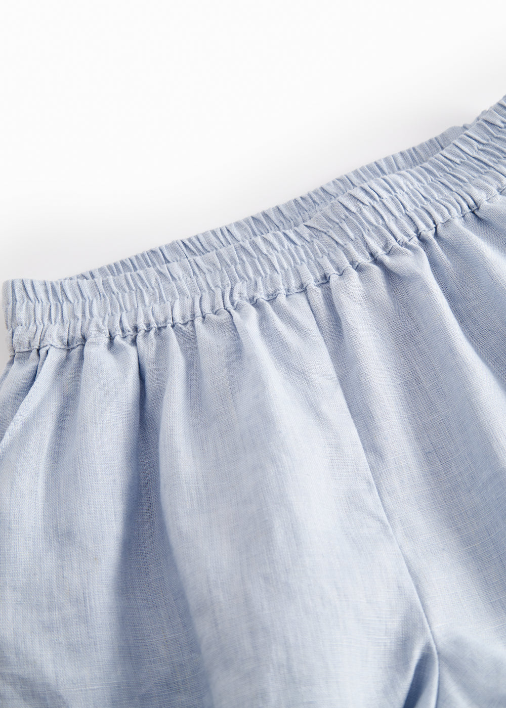 Lyseblå shorts til børn