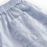 Light blue shorts for children