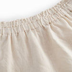 Beige summer hat for baby