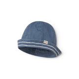 Blue cotton hat for children