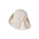 Beige sommerhat til baby