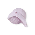 Pink summer hat for baby